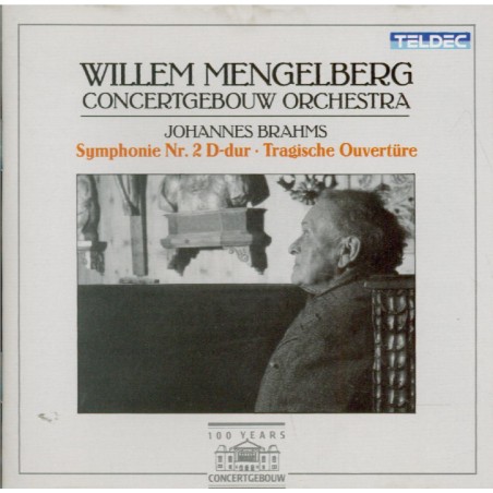 BRAHMS - Mengelberg - Symphonie n°2 pour orchestre en ré majeur op.73..