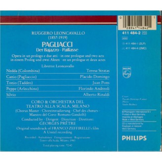 LEONCAVALLO - Prêtre - I Pagliacci (Paillasse)..