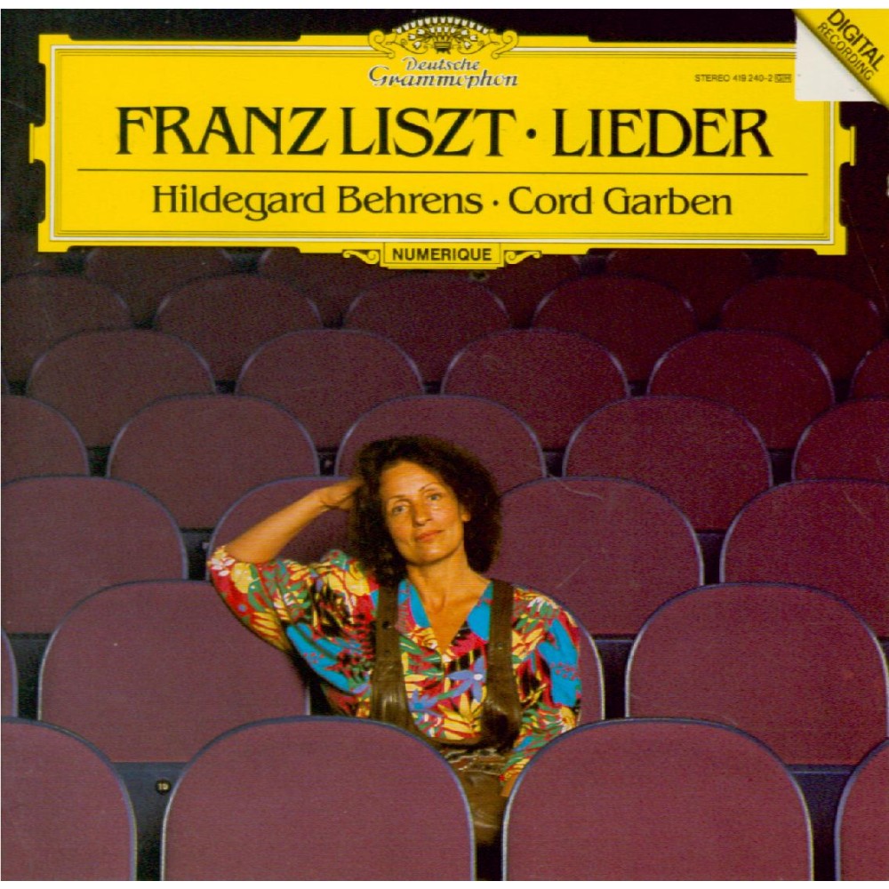 LISZT - Behrens - Lieder..