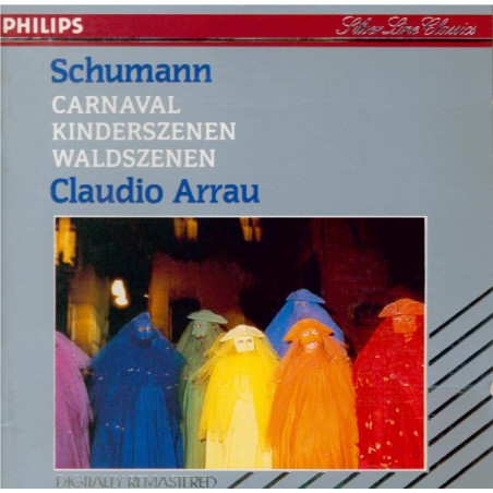 SCHUMANN - Arrau - Carnaval, scènes mignonnes sur quatre notes pour pian..