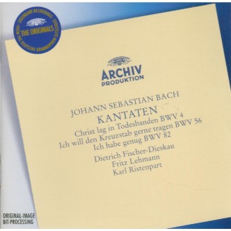BACH - Ristenpart - Ich will den Kreuzstab gerne tragen, cantate pour so..