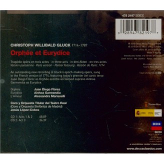 GLUCK - Lopez-Cobos - Orphée et Eurydice (version française)..