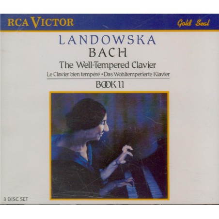 BACH - Landowska - Le clavier bien tempéré, Livre 2 BWV 870-893..