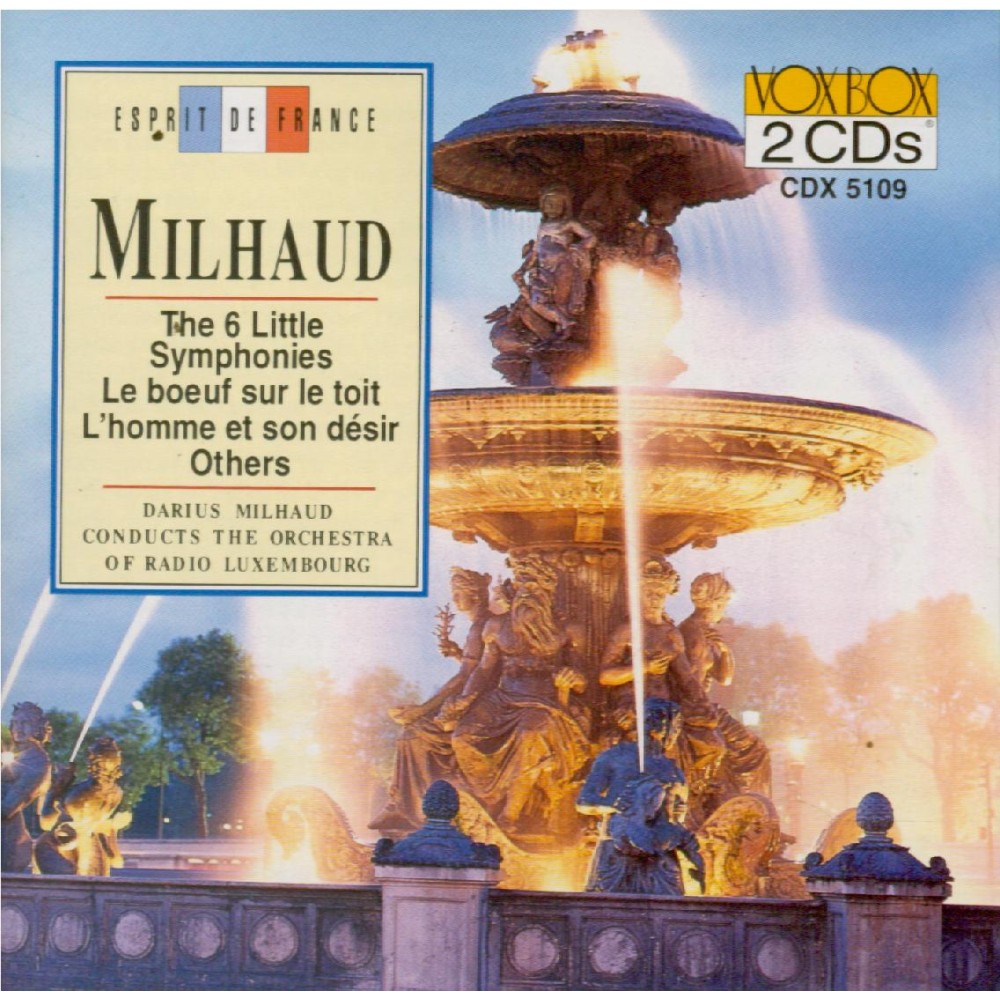 MILHAUD - Milhaud - Petites Symphonies (6)..