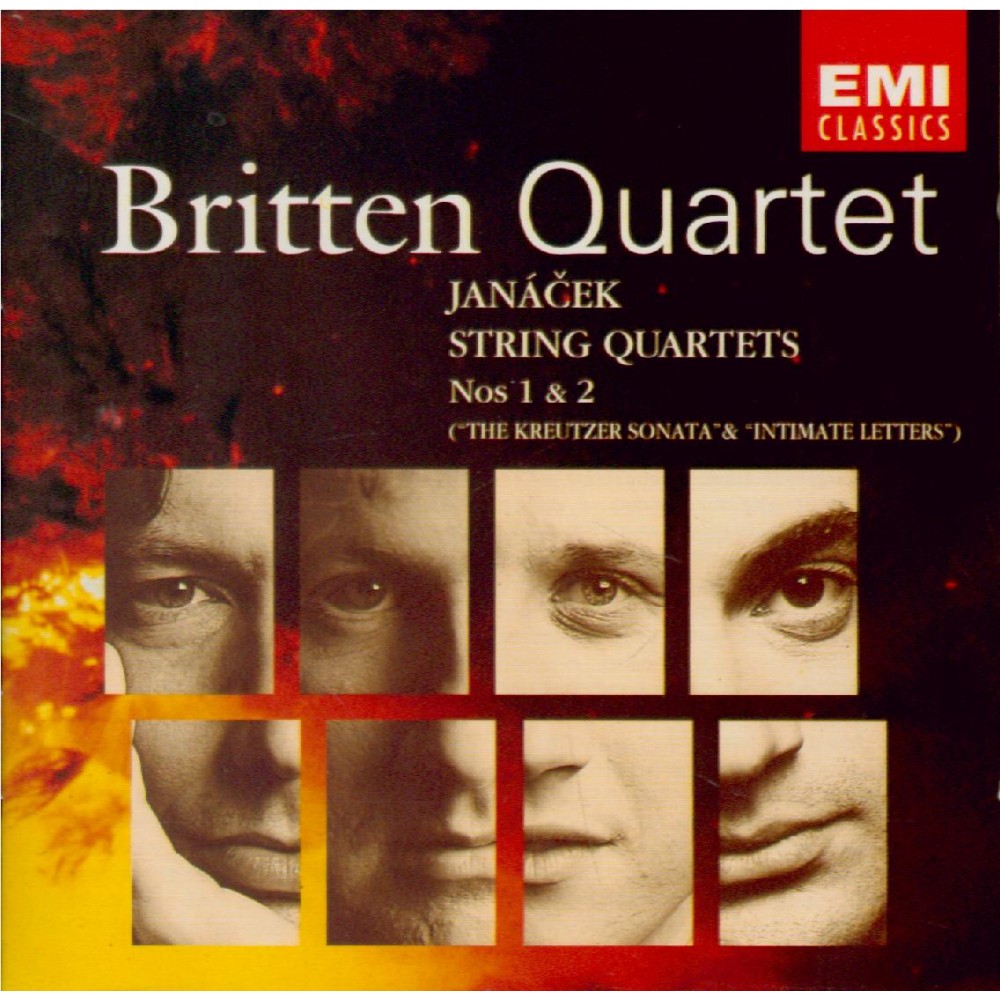 JANACEK - Britten Quartet - Quatuor à cordes n°1 'Kreutzer Sonata'..