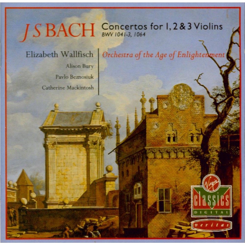 BACH - Wallfisch - Concerto pour violon en la mineur BWV.1041..