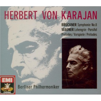 BRUCKNER - Karajan - Symphonie n°8 en ut mineur WAB 108..
