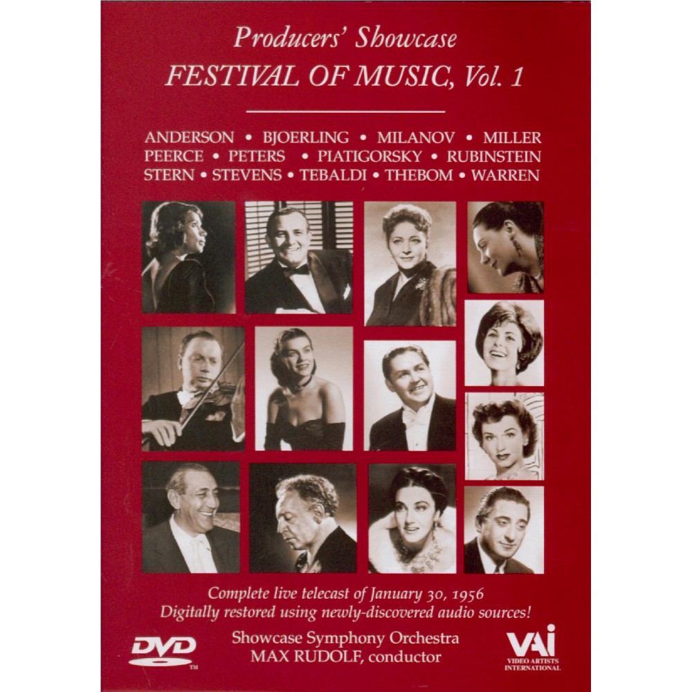 Festival of Music vol.1 Complete live telecast of January 30, 1956..