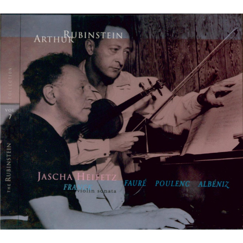 FRANCK - Rubinstein - Sonate pour piano et violon en la majeur FWV.8 Vol.7..