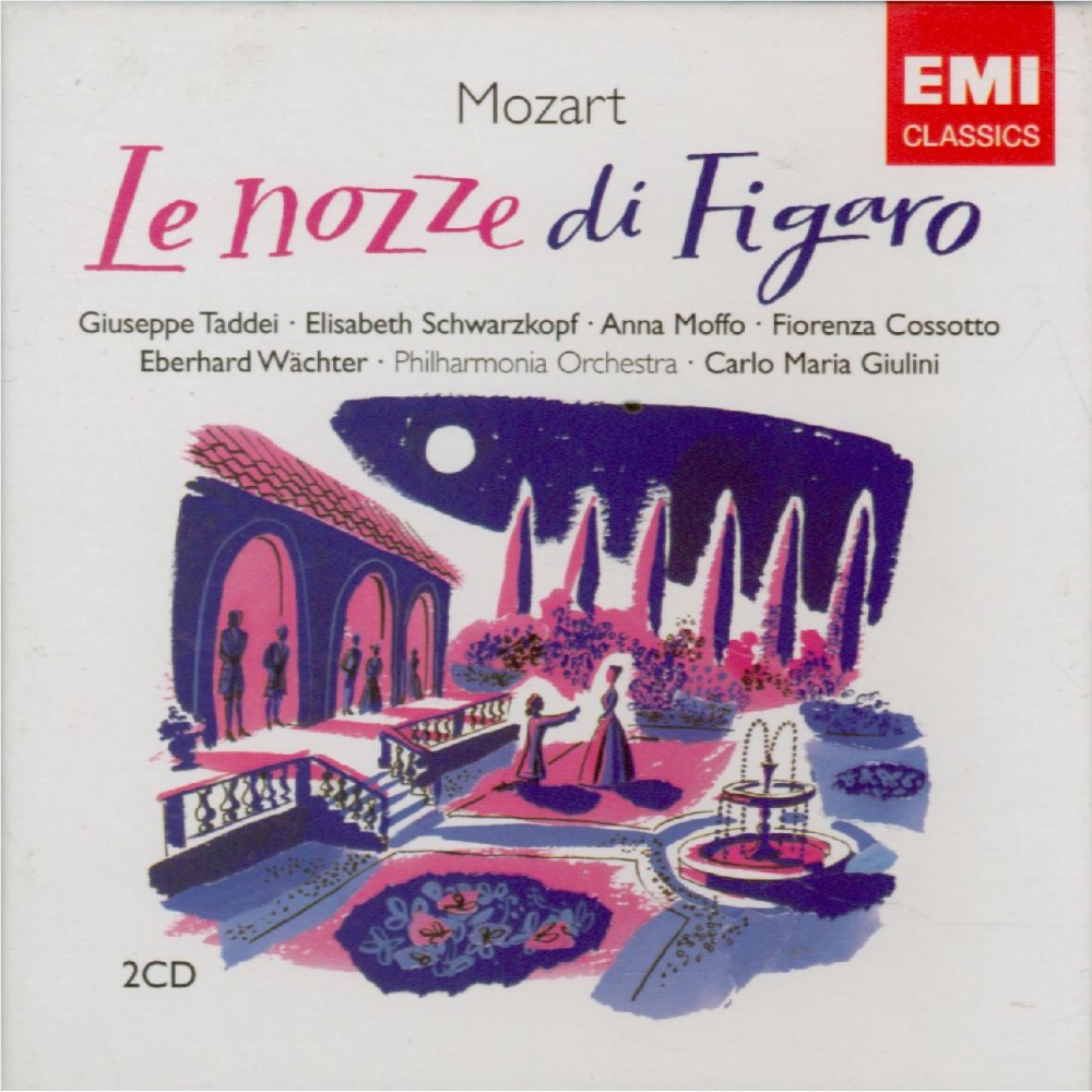 MOZART - Giulini - Le nozze di Figaro (Les noces de Figaro), opéra bouff..