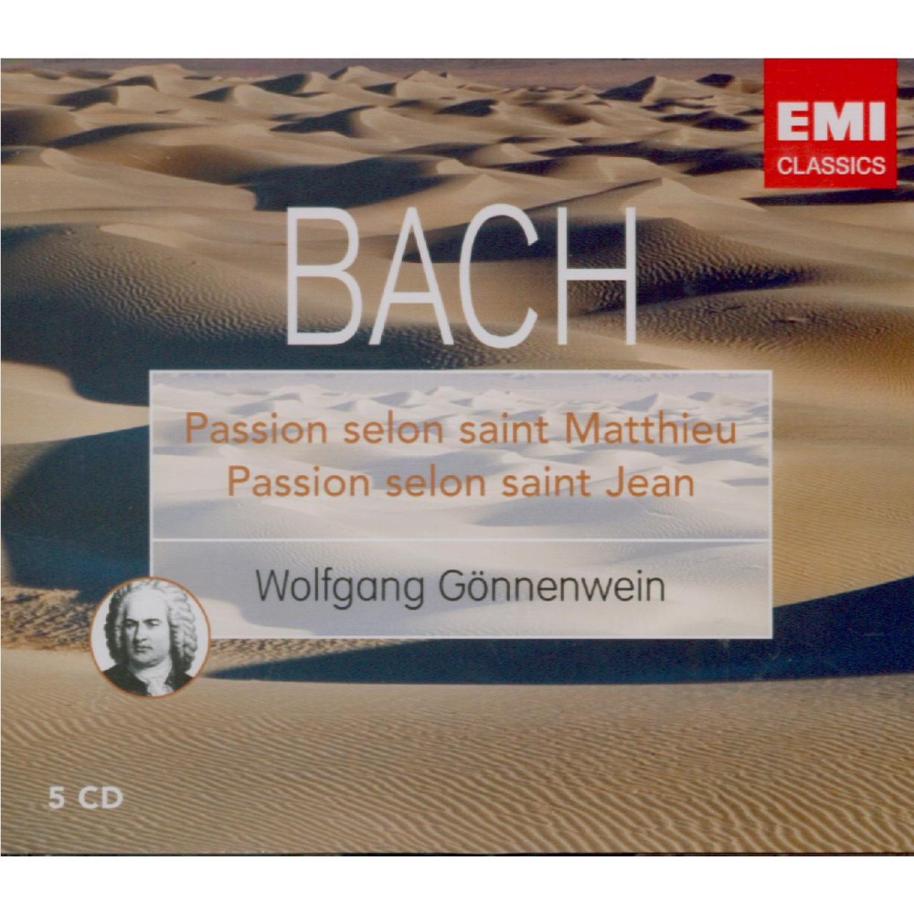 BACH - Gönnenwein - Passion selon St Jean (Johannes-Passion), pour solis..