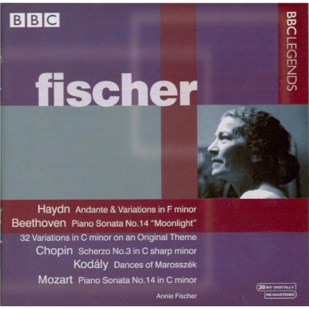 BEETHOVEN - Fischer - Sonate pour piano n°14 op.27 n°2 'Clair de lune'..