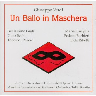 VERDI - Serafin - Un ballo in maschera (Un bal masqué), opéra en trois a..
