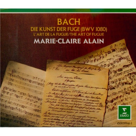 BACH - Alain - L'art de la fugue (Die Kunst der Fuge), pour clavier en r..