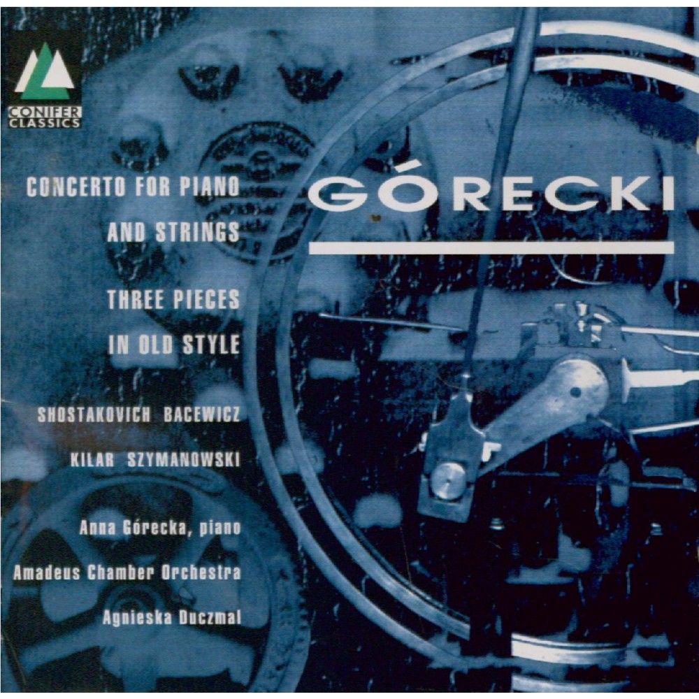 GORECKI - Amadeus Chamber - Concerto pour clavecin (ou piano) et orchest..