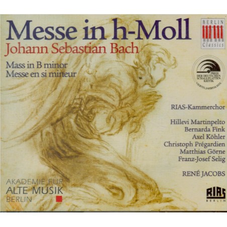 BACH - Jacobs - Messe en si mineur, pour solistes, chur et orchestre BW..