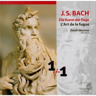 BACH - Moroney - L'art de la fugue (Die Kunst der Fuge), pour clavier en..