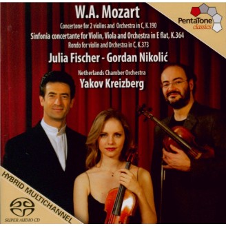 MOZART - Fischer - Sinfonia concertante pour violon, alto et orchestre e..