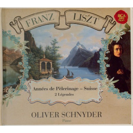 LISZT - Schnyder - Années de pèlerinage I (première année : Suisse), pou Limited Deluxe Edition..