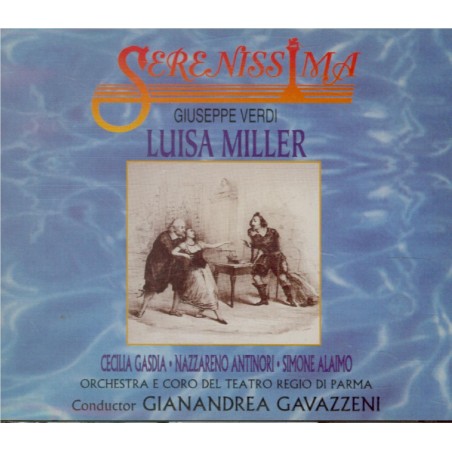 VERDI - Gavazzeni - Luisa Miller, opéra en trois actes (live Parma 1981) live Parma 1981..