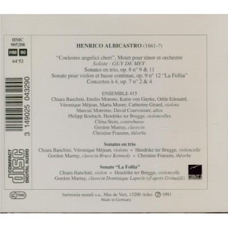 ALBICASTRO - Banchini - Coelestes angelici chori'..