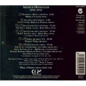 Centenaire d'Arthur Honneger vol.3..