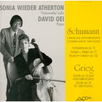 Intégrale de l'oeuvre pour violoncelle et piano..