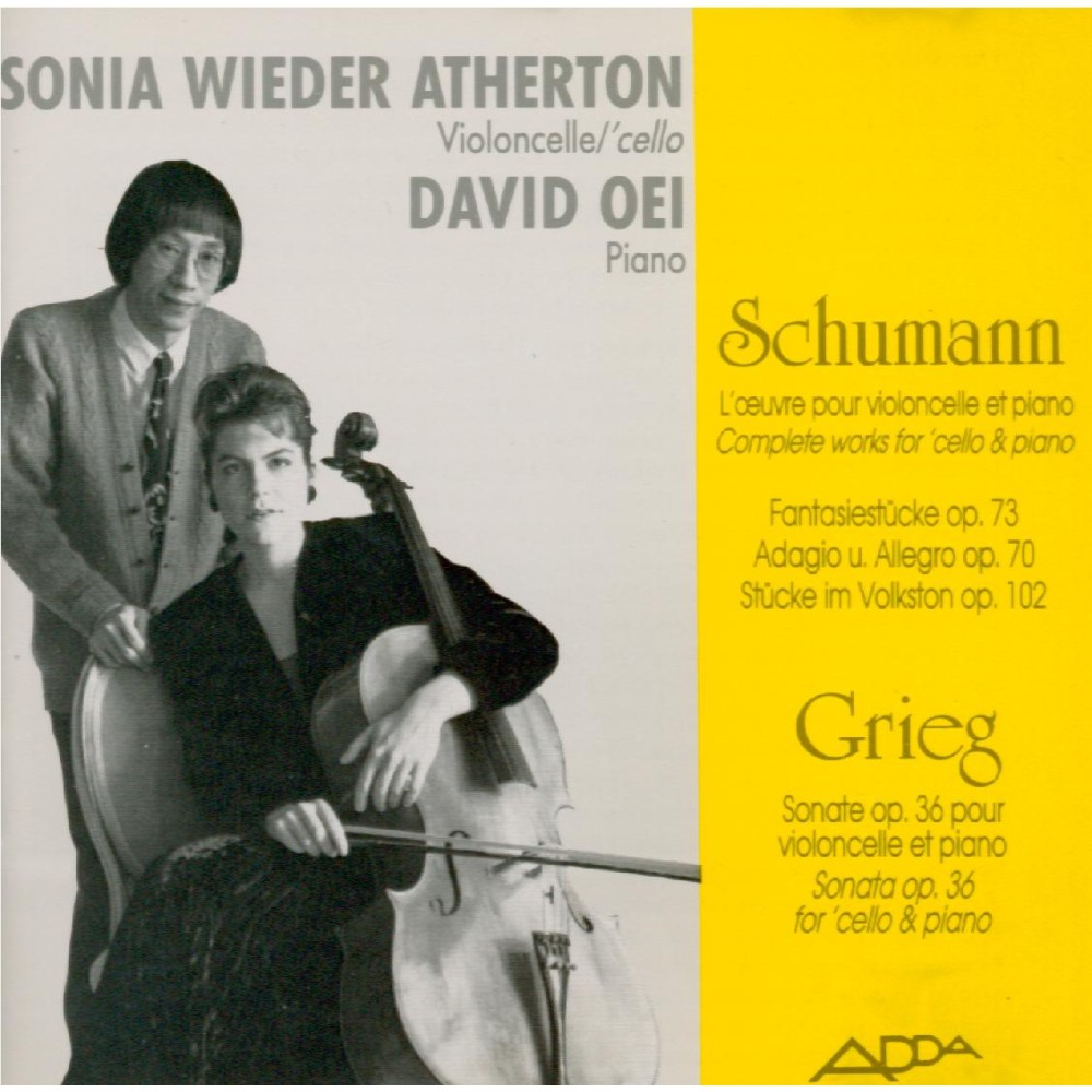 Intégrale de l'oeuvre pour violoncelle et piano..