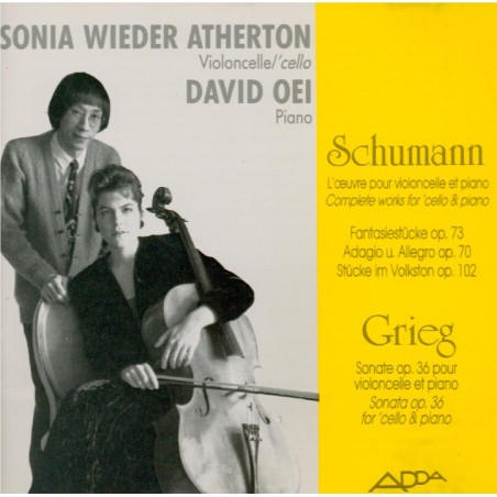 Intégrale de l'oeuvre pour violoncelle et piano..