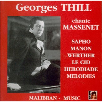 MASSENET - Thill - Airs d'opéras..