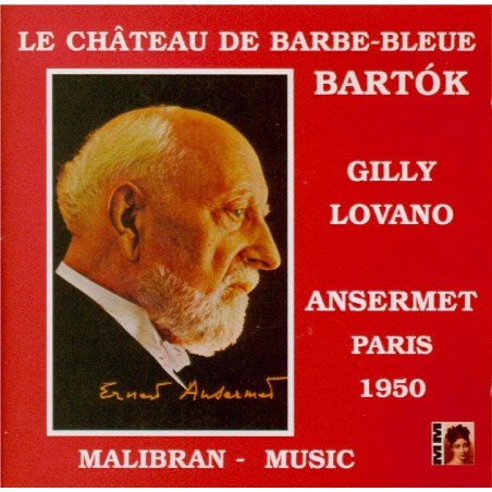 BARTOK - Ansermet - Le château de Barbe-Bleue, opéra op.11 Sz.48 chanté en français..