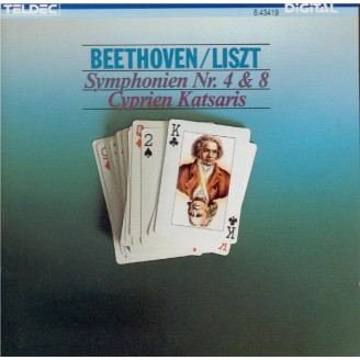 LISZT - Katsaris - Symphonie n°4 de Beethoven, pour piano en si bémol ma..