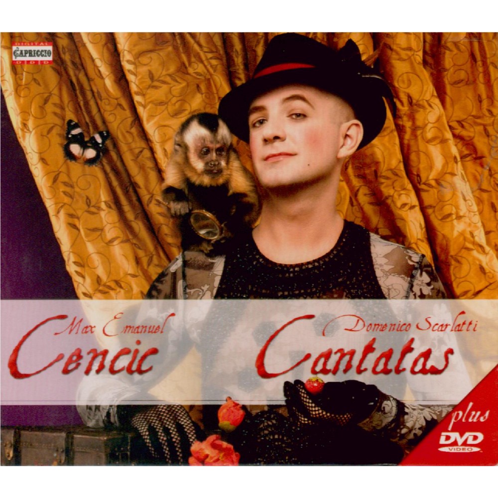 SCARLATTI - Cencic - Con qual cor mi chiede pace, cantate pour soprano e CD + DVD..