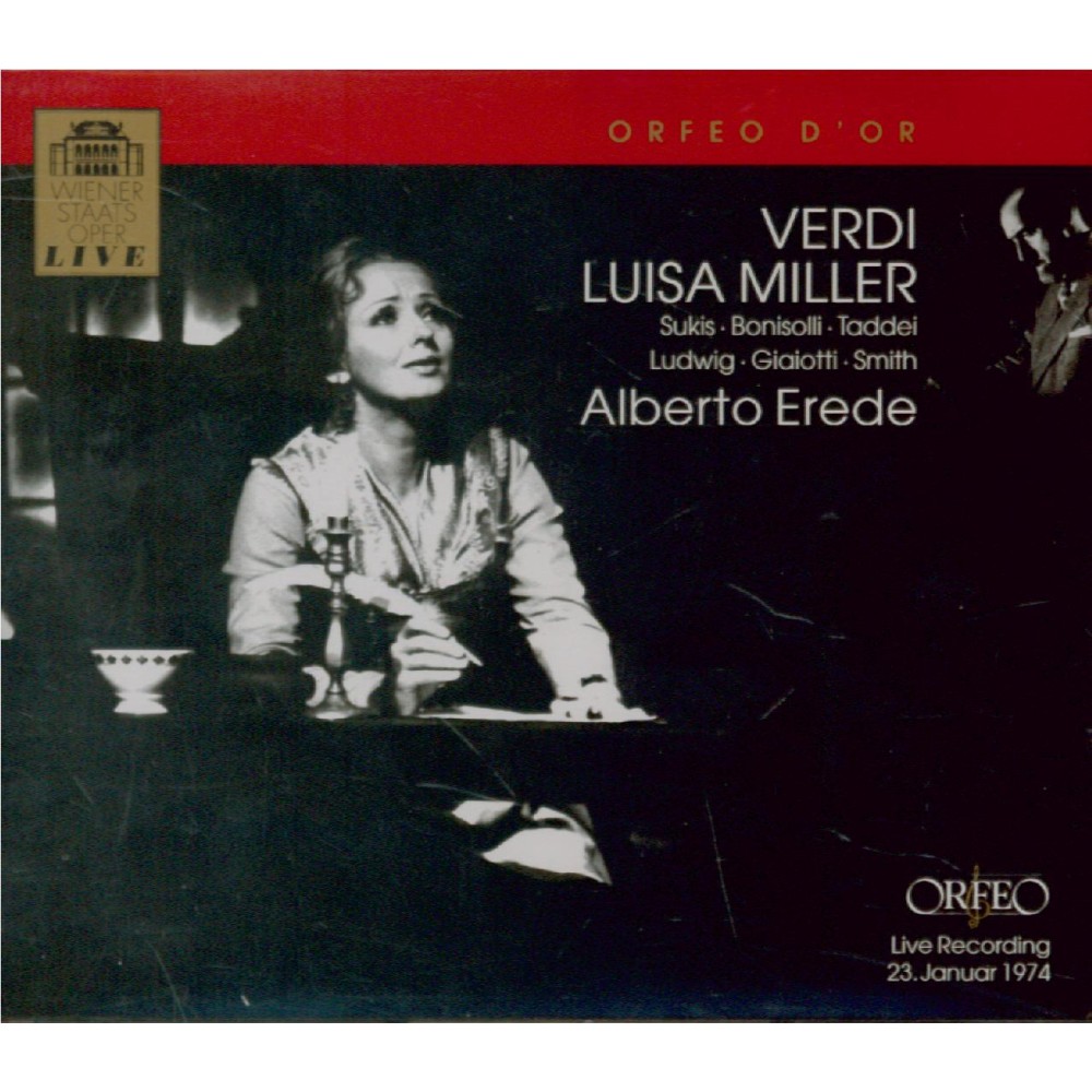 VERDI - Erede - Luisa Miller, opéra en trois actes..