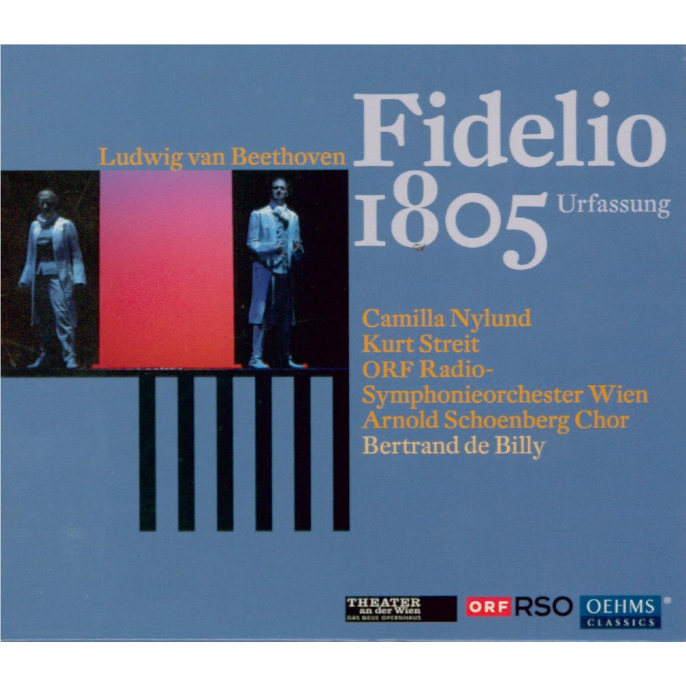 BEETHOVEN - Billy - Fidelio, opéra op.72 (Urfassung 1805) Urfassung 1805..
