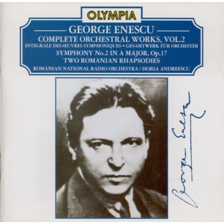 ENESCU - Andreescu - Symphonie n°2 op.17..