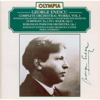 ENESCU - Andreescu - Symphonie n°3 op.21..