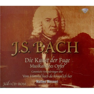 BACH - Messori - L'art de la fugue (Die Kunst der Fuge), pour clavier en..