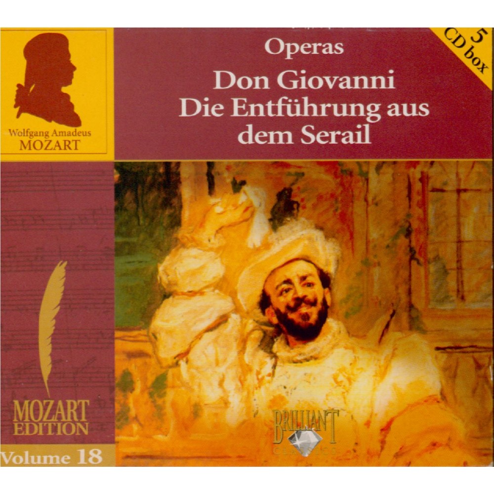 The Mozart complete edition / vol.18 : Opéras (Don Giovanni - L'enlève..