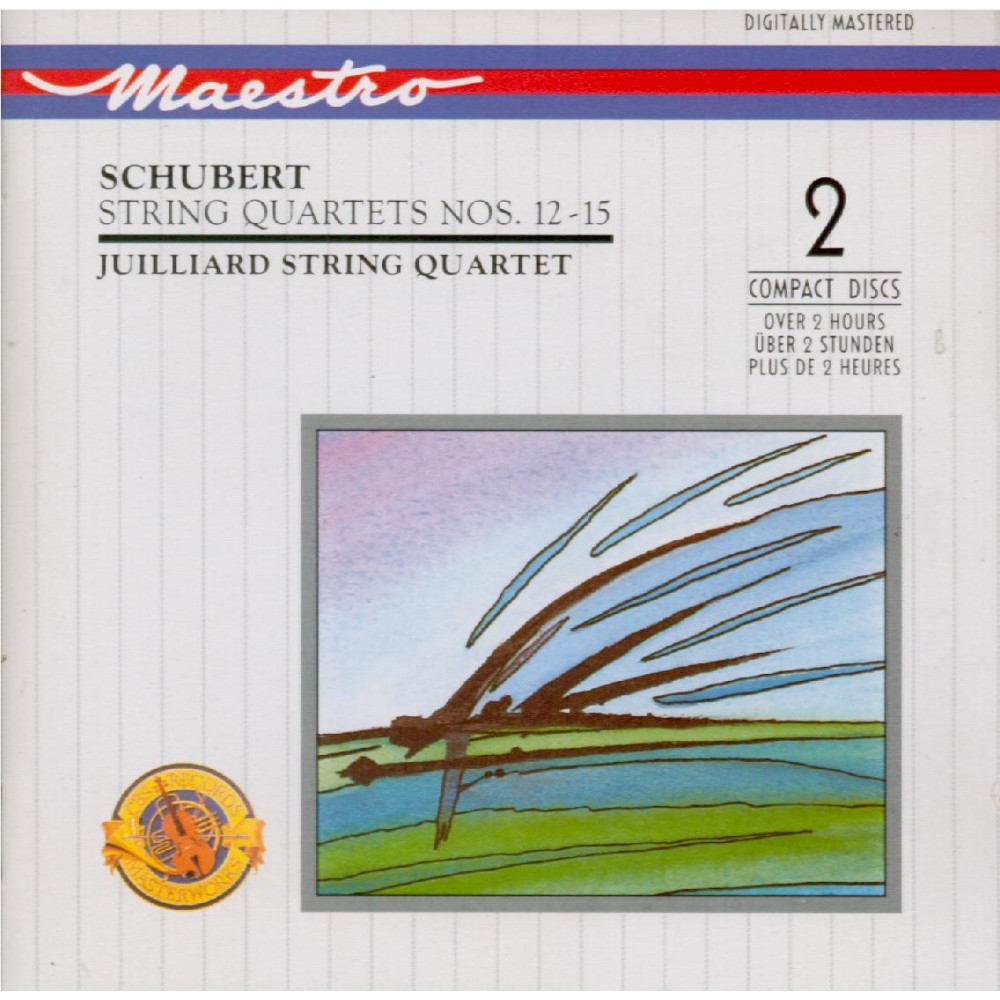 SCHUBERT - Juilliard Strin - Quatuor à cordes n°14 en ré mineur D.810 'D..