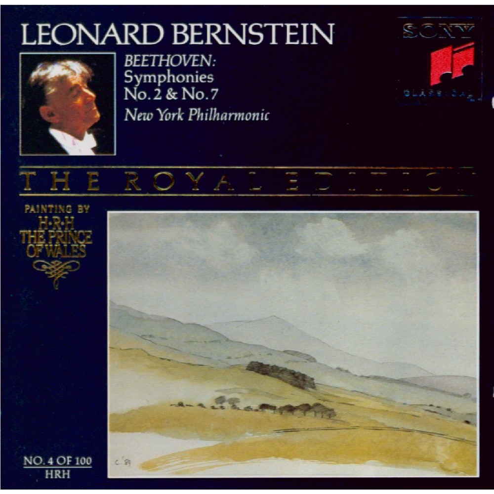 BEETHOVEN - Bernstein - Symphonie n°2 op.36..