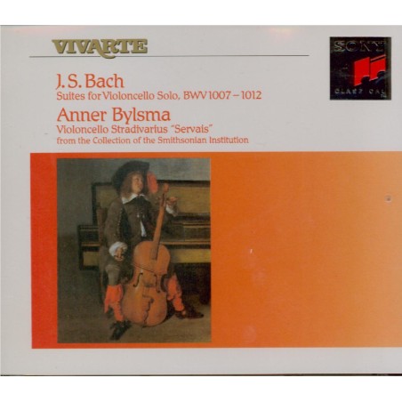 BACH - Bylsma - Six suites pour violoncelle seul BWV 1007-1012..