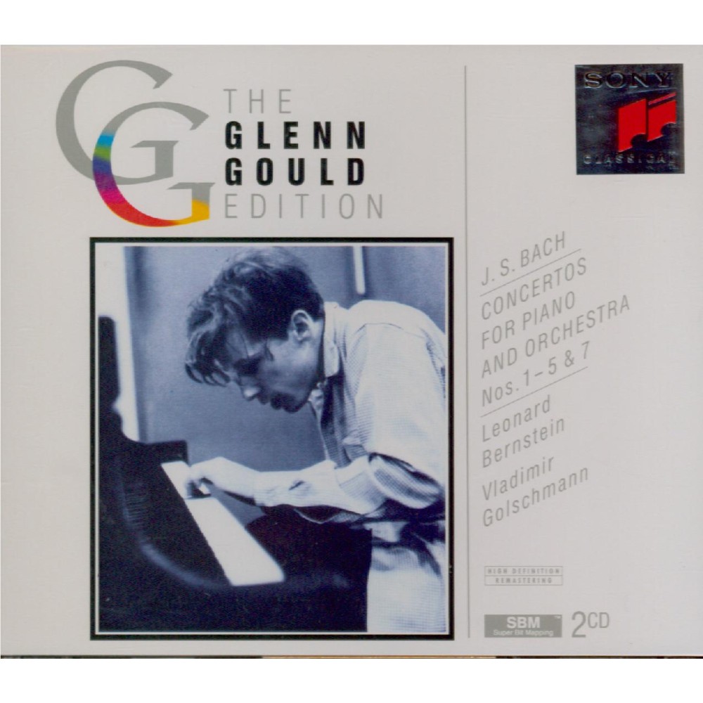 BACH - Gould - Concerto pour clavecin et cordes n°1 en ré mineur BWV.105..