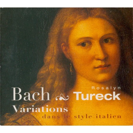 BACH - Tureck - Aria variata alla maniera italiana, pour clavier en la m..