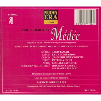CHERUBINI - Fournillier - Médée (version française)..