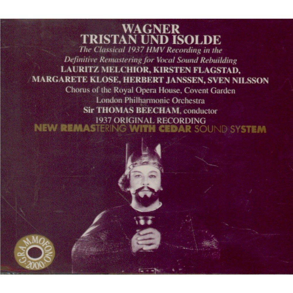 WAGNER - Beecham - Tristan und Isolde (Tristan et Isolde) WWV.90 Live Covent Garden, le 18 juin 1937..