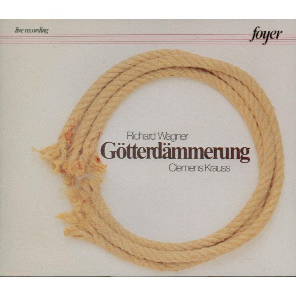 WAGNER - Krauss - Götterdämmerung (Le crépuscule des dieux) WWV.86d Live Bayreuth 1953..