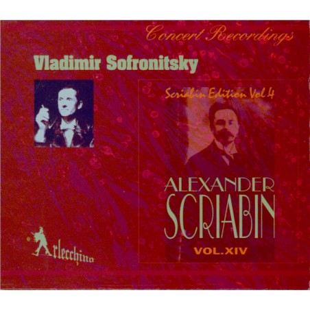 SCRIABINE - Sofronitsky - Poème op.32 n°1 (Vol.14) Vol.14..
