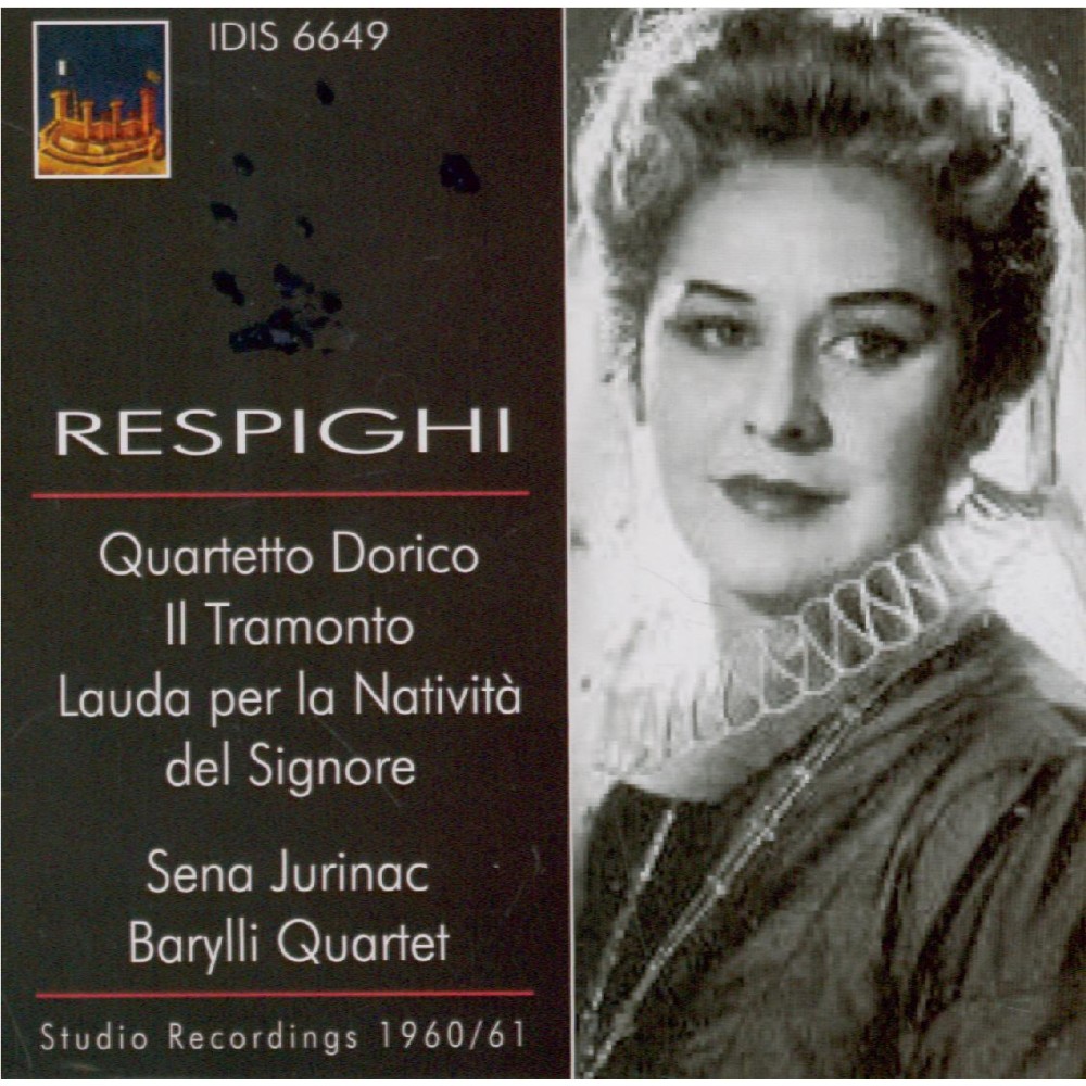 RESPIGHI - Barylli Quartet - Quartetto dorico, pour cordes P.144..