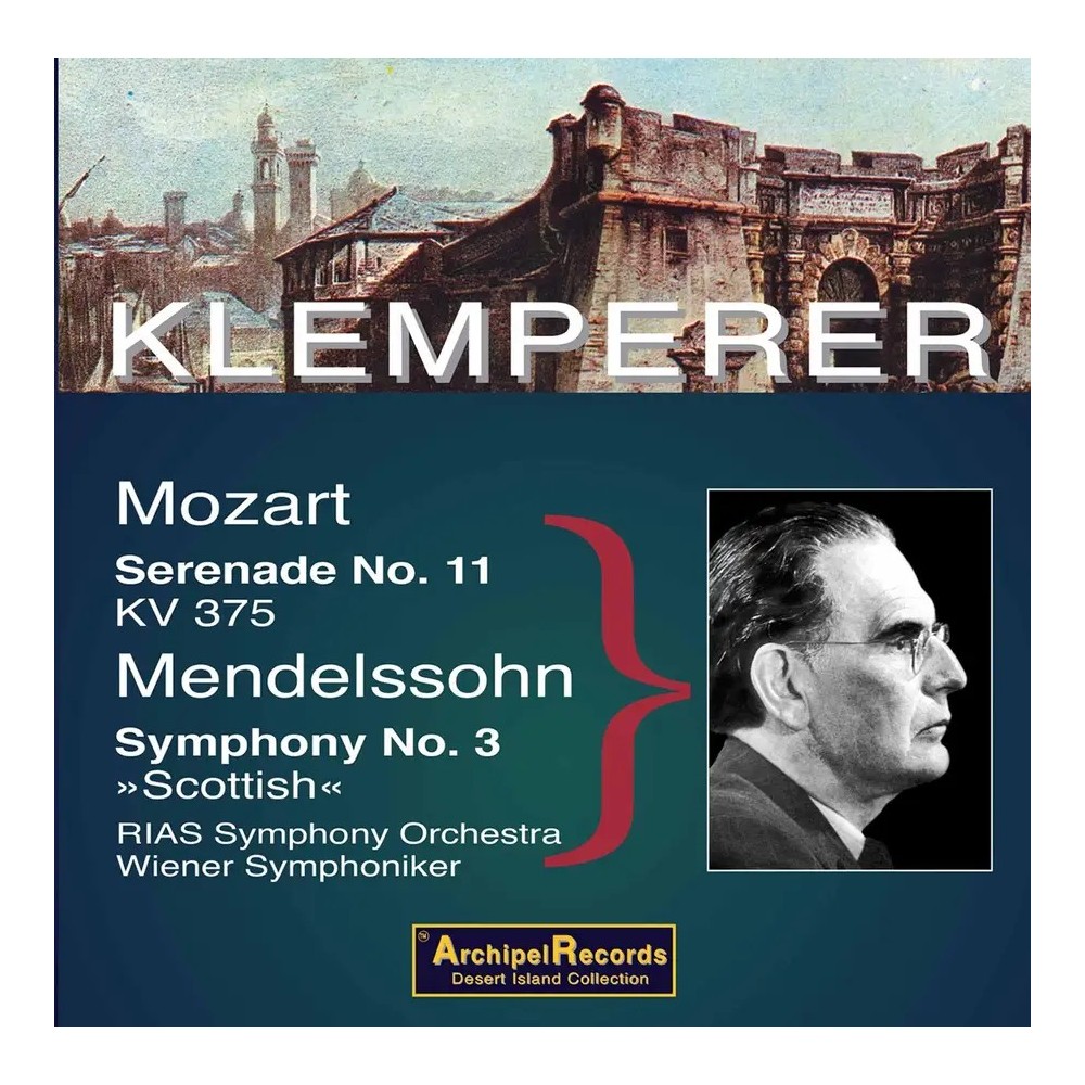MOZART - Klemperer - Sérénade n°11, pour instruments à vent en mi bémol